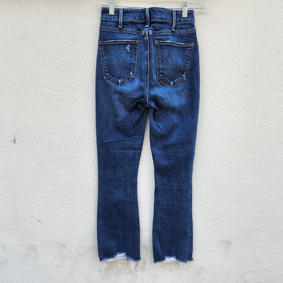 5/$100 SALE - Abercrombie Simone High Rise Ankle Flare Jeans - Picture 3 of 6